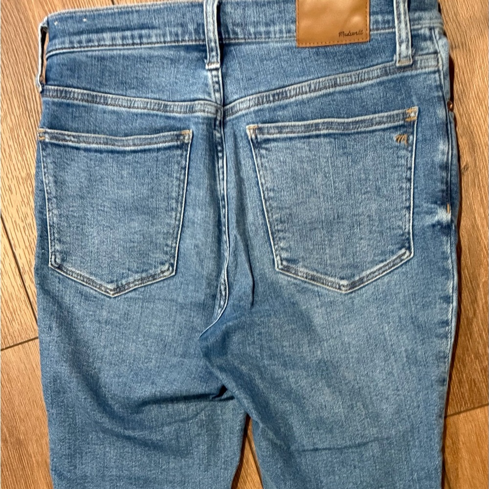 Madewell 9” Mid-Rise Skinny Crop Jeans Button Fly Size 28 - Picture 6 of 8